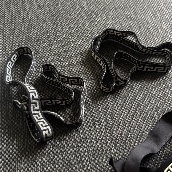 CHANEL White Satin Logo Ribbon - Picture 12 of 12